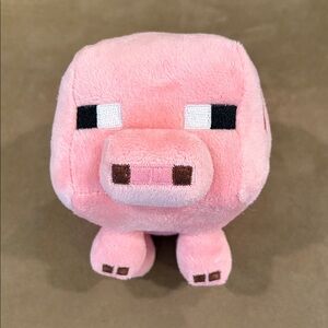 Minecraft Pink Pig Plush 🐷